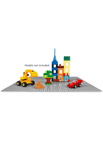 Classic Велика будівельна пластина сірого кольору (11024) Lego (285119812)