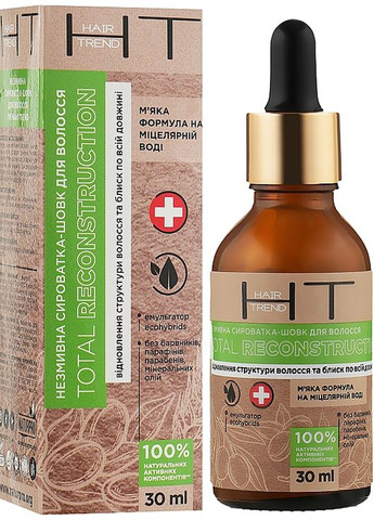 Незмивна сироватка-шовк для волосся Total Reconstruction 30ml (898477-120528) Hair Trend (368615373)