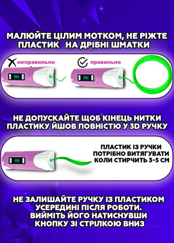 Детская 3D Pen 7497 ручка для рисования пластиком с LCD-дисплеем для создания объемных моделей VTech (322416183)