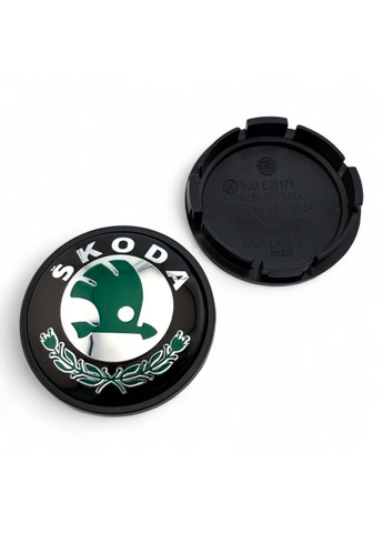 Колпачки в диски 56/52 заглушка для дисков Шкода (4 шт.) No Brand (364958931)