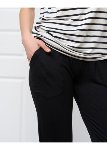 Чорна жіночий комплект з капрі Nicoletta