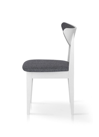 Кухонний стілець OSTIN Білий/Сірий 857520-01 857520 Comfort Line (355467906)