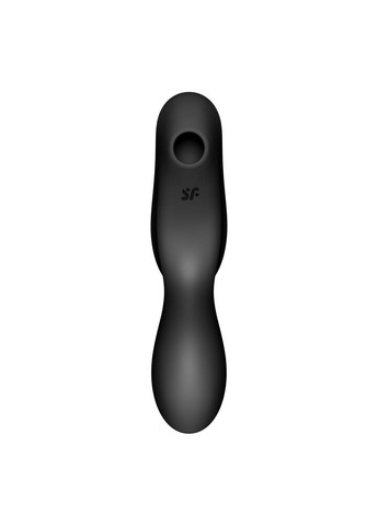 Вакуумний стимулятор з вібрацією Curvy Trinity 2 Black Satisfyer (335387326)