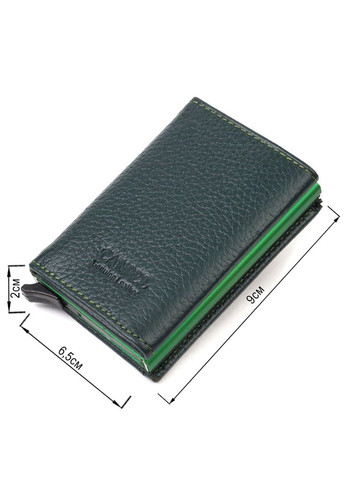 Кардхолдер унісекс у три складання з автоматичним механізмом із натуральної шкіри флотар 21932 Canpellini (362417503)