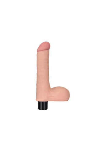 Реалістичний вібратор - Real Softee Vibrator With Balls 8" Lovetoy (397293979)