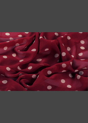 Жіноча шарф хустка в горох шифоновий 150 см*70 см PTR No Brand (317769858)