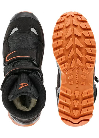Ботинки из Gore-Tex Milo Evo GTX MID Jr Black-Orange Lowa (346818515)
