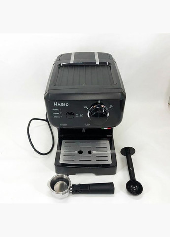 Кофеварка рожковая эспрессо MG-962 1140 Вт, кофемашина латте, кофеварка автоматическая Magio (364664065)