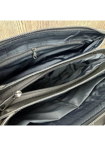 Женская мини сумочка клатч черная экокожа с плечевым ремнем и молнией ProDobro (363259262)