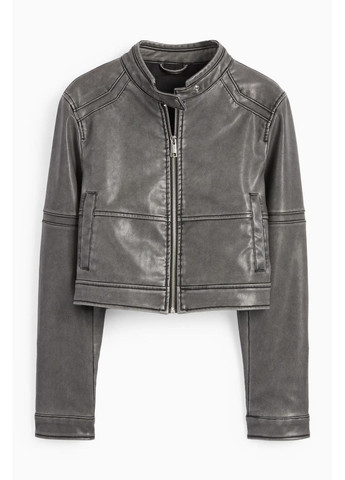 Сіра демісезонна куртка C&A