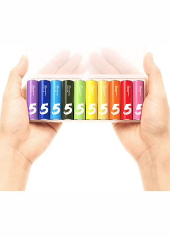Батарейки Xiaomi Rainbow AA batteries 10pcs AA501 (NQD4000RT) ZMI (262892777)