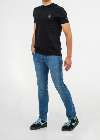 Черная футболка мужская Armani Exchange ICON PERIOD