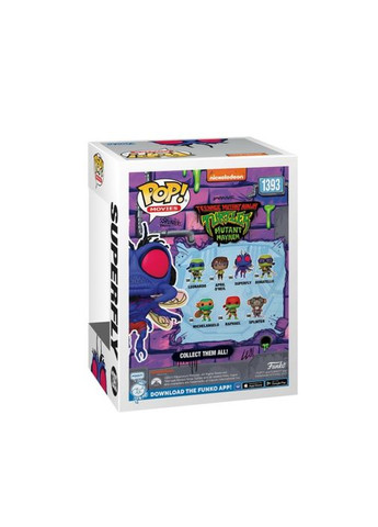 Ракушки Ниндзя фигурка Суперфлай Superfly Funko Фанко виниловая игрушка TMNT Ninja Turtles 12,7см №1393 Funko Pop (296196987)