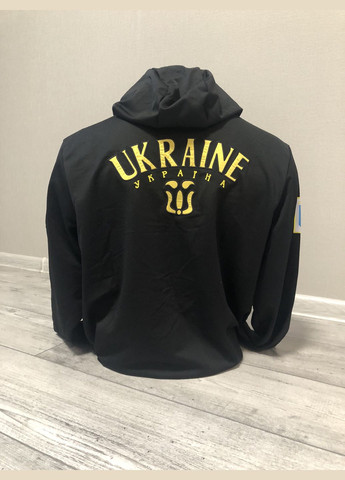 Олимпийка кофта мастерка Украина Боско Ukraine Черная новая коллекция 2024/25 Bosco (301872577)