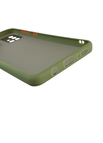 Чохол для телефона Galaxy A71 (SM-A715F) з високими бортами із захистом камери на самсунг а71 зелений Samsung (366389376)