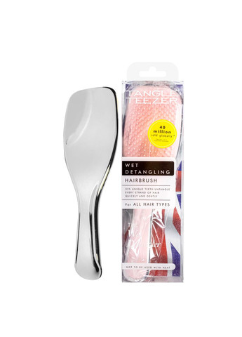 Щетка массажная для мокрых и спутанных волос The Wet Detangler Розовая Salon Professional (302723556)