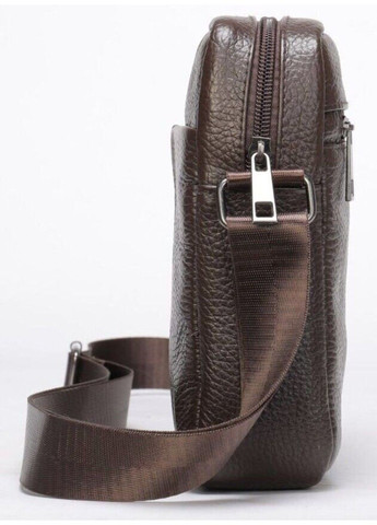 Мужская кожаная тёмно-коричневая сумка 14993 Vintage (323459228)