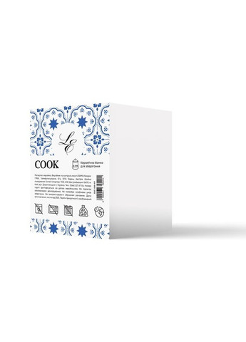 Банка COOK 770 мл/белая в уп. Limited Edition (278366233)