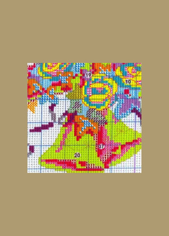 Набор для вышивания по нанесённой на канву схеме "Never to be parted". AIDA 14CT printed 41*49 см Joy Sunday (313613398)