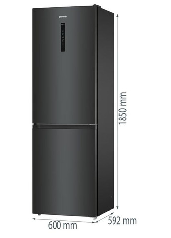 Холодильник NRK619EABXL4 двухкамерный Gorenje
