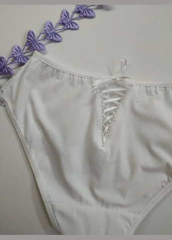 Женские трусики белые со шнуровкой floe Wolbar (369612947)