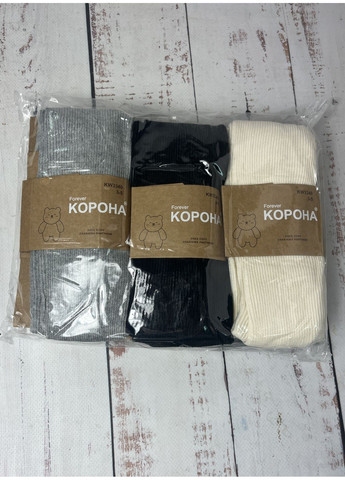Колготки бавовняні дитячі Сірий (1231-3) Корона (369842065)