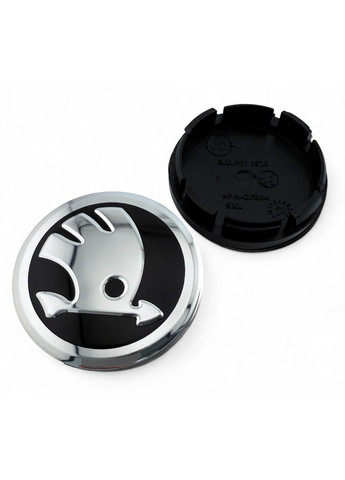 Колпачки в диски 56/52 заглушка для дисков Шкода (4 шт.) No Brand (364958936)