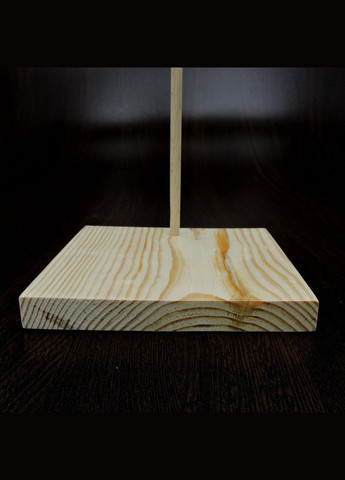 Підставка для ляльок з дерева Рігороссо 16х16 бланже (КУК-160101) No Brand (328911936)