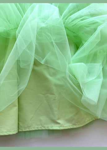 Салатовое платье салатовое фатин 2000-38 (134 см) OVS (292395748)