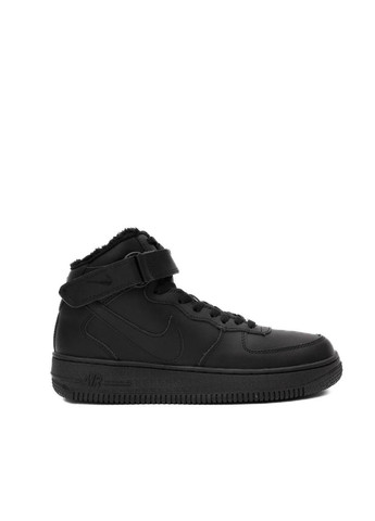 Черные зимние кроссовки мужские No Brand