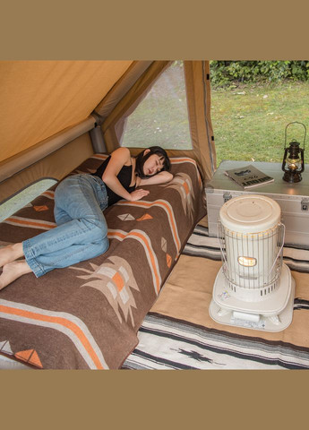 Ковдра Geometric pattern wool NH20FS036, поліестр/вовна, коричневий Naturehike (344548159)