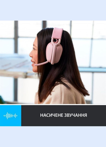 Bluetooth-гарнітура Zone Vibe 100 Wireless Rose (981-001224) Logitech (315602556)