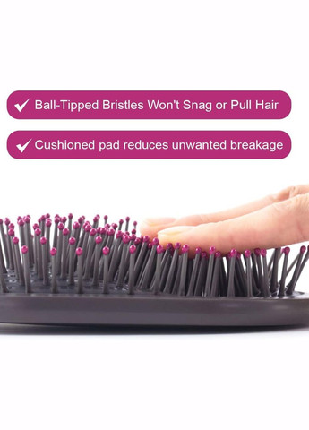 Набір гребінців для укладки волосся професійний, розплутуючий з рожевим ( код: HC-BP ) Basic Beauty (331902308)