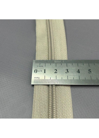 Рулонная молния, спираль Т-5 цвет #572 светлый беж. YKK (352744294)