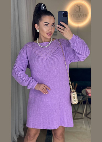 Бузкова сукня в´язана No Brand