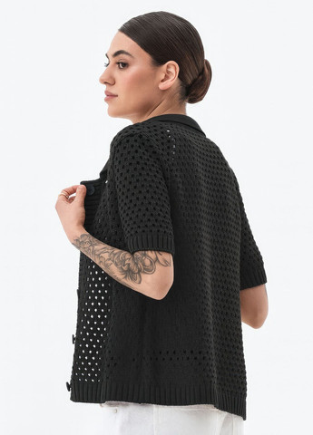 Ажурний кардиган із італійської бавовни SVTR (342112228)