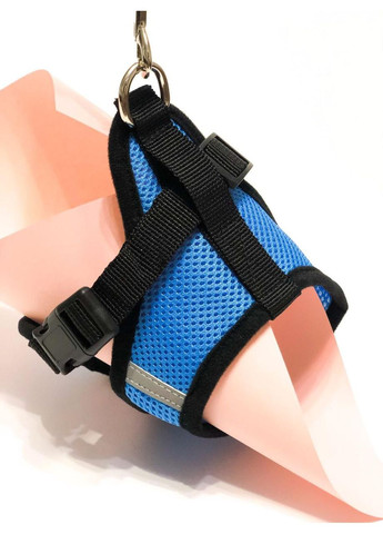 Мягкая сетчатая шлейка с поводком для собак Дышащая, легкая, регулируемая No Brand (362571893)
