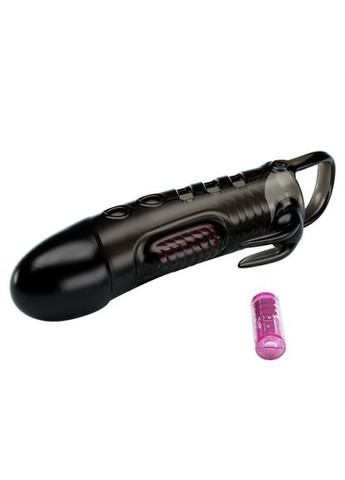 Насадка на член Sloane Vibrating Penis Sleeve Black - CherryLove Pretty Love (329153062)