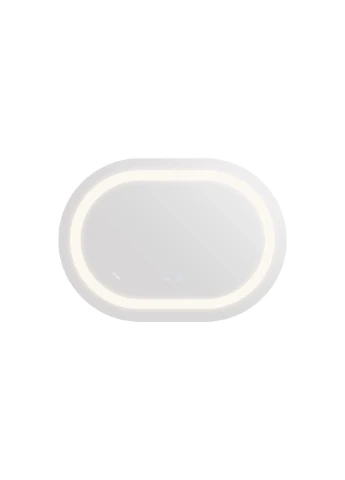 Дзеркало Gemini 600х800 з LED-підсвіткою Touch, з антизапотіванням, з димером, рев. темп. кольору (3000-6500K) Reverse Qtap (395930566)