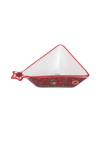 Салатниця у формі ялинки 14.5×12 см новорічна HP-SD-3 Yiwu (370800091)