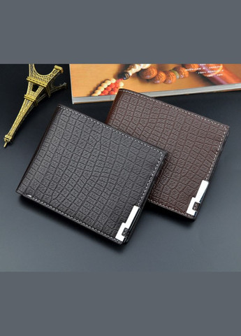 Класичний чоловічий гаманець у стилі рептилії крокодила, портмоне-шум рептилія No Brand (334730352)
