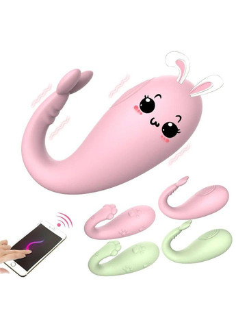 Багатофункціональний вібратор для пар, силіконовий подвійний анально вагінальний стимулятор Roses Love To Love (362590055)