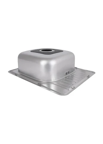 Кухонна мийка 5848 0,8 мм 610х500х480 мм Satin Brinex (402843699)