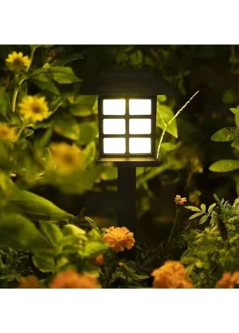 Уличные садовые солнечные светильники Solar Garden Lights X17 4 шт на солнечных батареях подсветка газона No Brand (381777308)