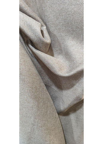 Штора Лен Блэкаут Бежевый 1 шт 100х190 No Brand (353833068)