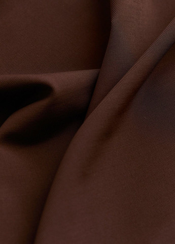 Темно-коричневое кэжуал платье H&M однотонное