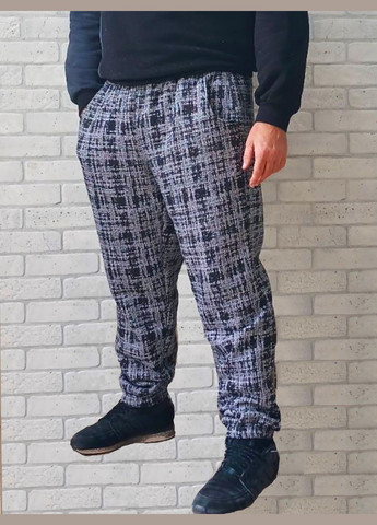 Черные спортивные, повседневный зимние брюки No Brand