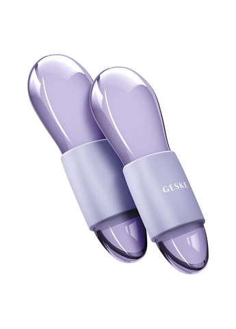 Подвійний масажер для очей Cool&Warm Duo Eye Massager 7в1 purple GESKE (341526238)