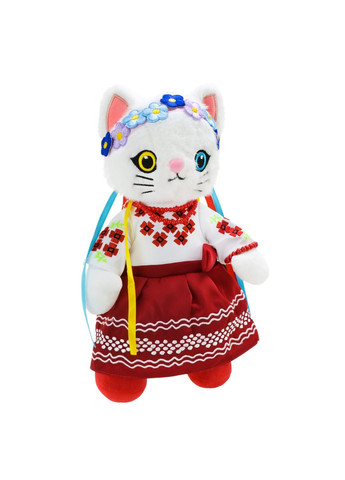 М’яка іграшка котик Україночка 31 см, м’який плюш в асортименті - No Brand PL8242ua (371924306)