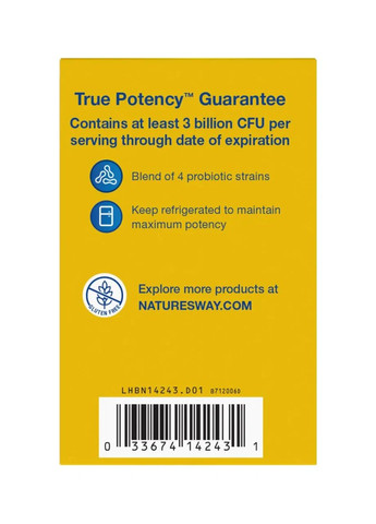 Пробиотик для детей Primadophilus вишня 3 млрд. CFU 30 таблеток Nature's Way (361115912)